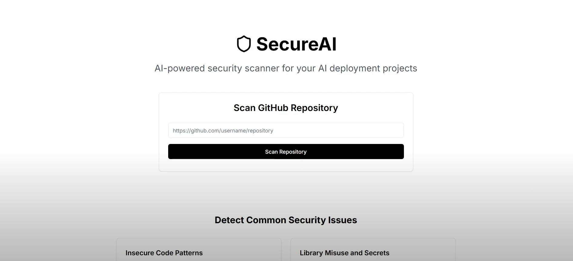 SecureAI Screenshot